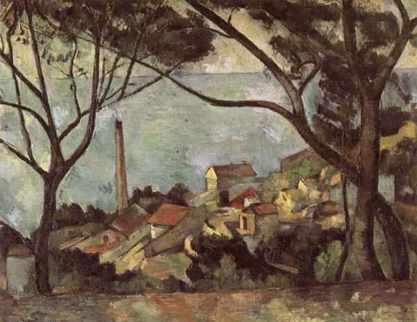 Paul Cezanne The Sea at L Estaque Spain oil painting art